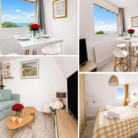 Apartment T2 Cosy, Vue Et Parking, A Pied