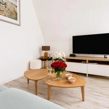 T2 Cosy, Vue Et Parking, A Pied Apartment Benerville-sur-Mer