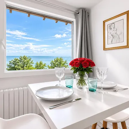 Apartment T2 Cosy, Vue Et Parking, A Pied *